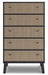 Charlang Five Drawer Chest Huntsville Furniture Outlet