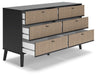 Charlang Six Drawer Dresser Huntsville Furniture Outlet