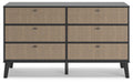 Charlang Six Drawer Dresser Huntsville Furniture Outlet