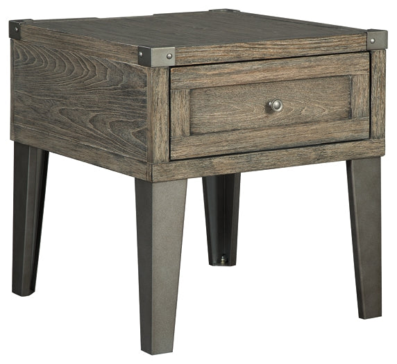 Chazney Coffee Table with 2 End Tables Huntsville Furniture Outlet