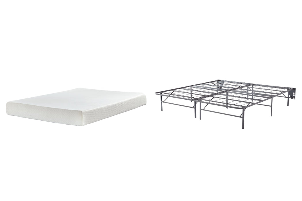 Chime 8 Inch Memory Foam Mattress with Foundation Huntsville Furniture Outlet