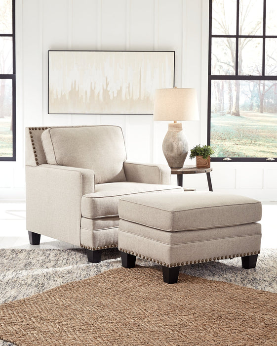 Claredon Chair and Ottoman Huntsville Furniture Outlet