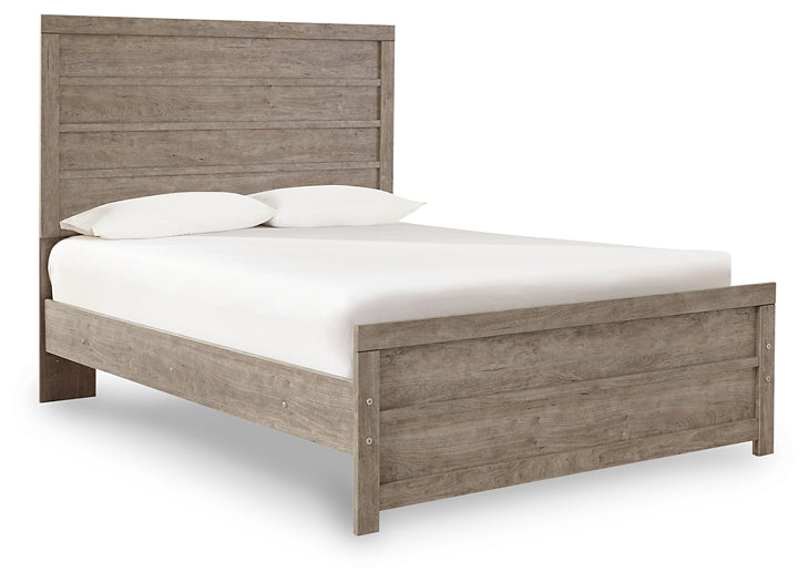 Culverbach Full Panel Bed with Nightstand Huntsville Furniture Outlet