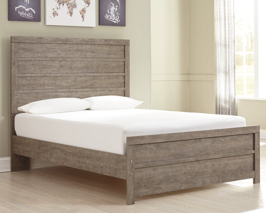 Culverbach Full Panel Bed with Nightstand Huntsville Furniture Outlet