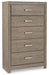 Culverbach King Panel Bed with Mirrored Dresser and 2 Nightstands Huntsville Furniture Outlet