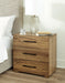 Dakmore Three Drawer Night Stand Huntsville Furniture Outlet