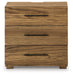 Dakmore Three Drawer Night Stand Huntsville Furniture Outlet