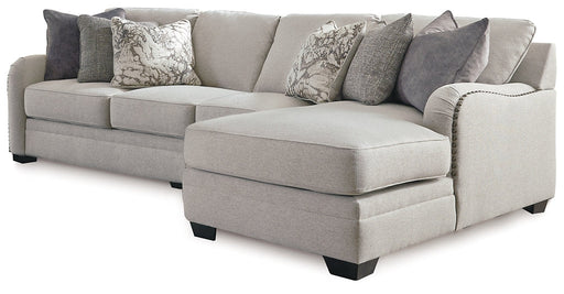 Dellara 3-Piece Sectional with Chaise Huntsville Furniture Outlet