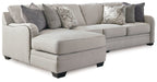 Dellara 3-Piece Sectional with Chaise Huntsville Furniture Outlet