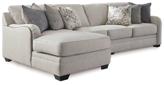 Dellara 3-Piece Sectional with Chaise Huntsville Furniture Outlet