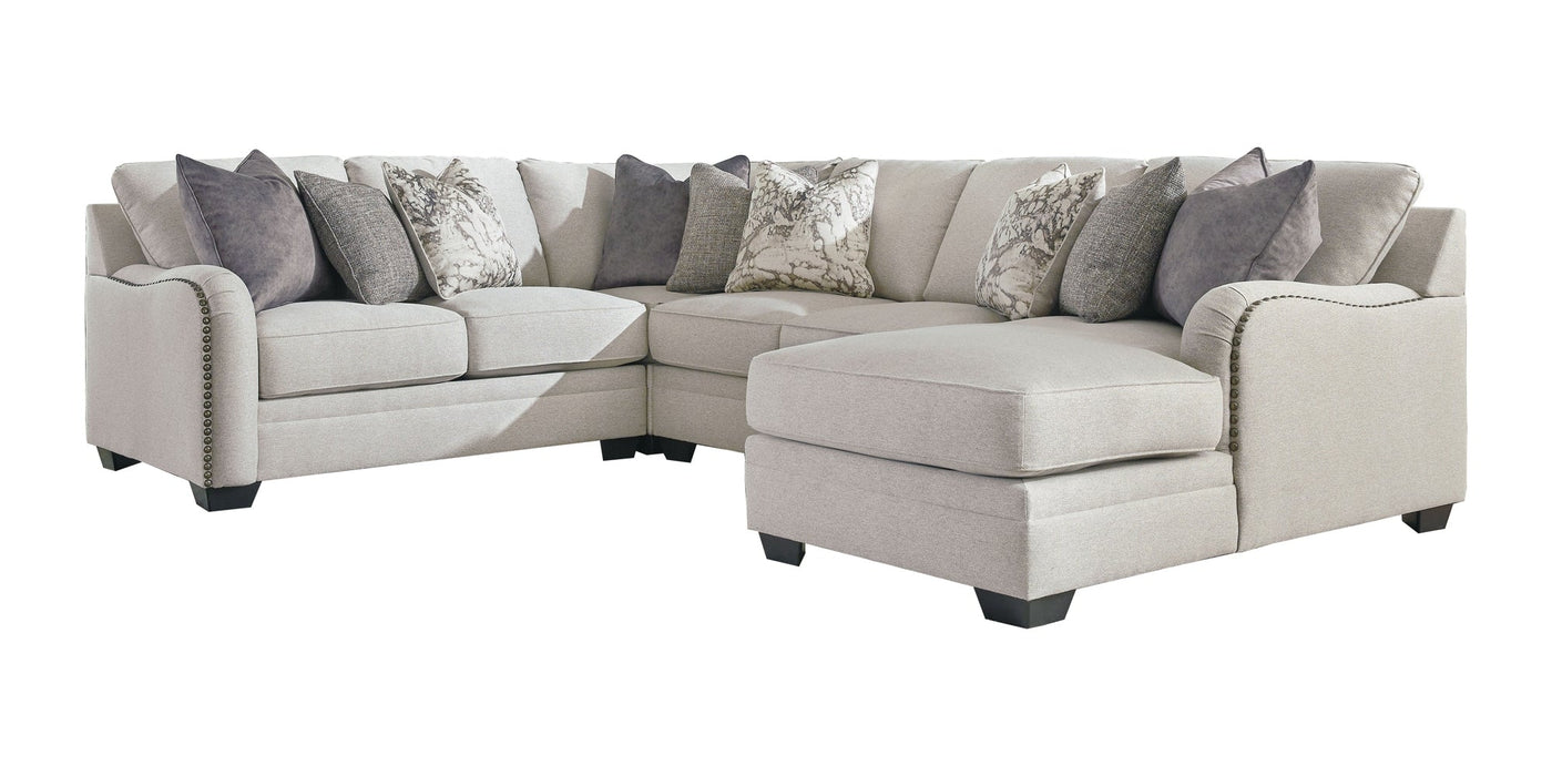 Dellara 4-Piece Sectional with Chaise Huntsville Furniture Outlet