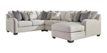 Dellara 4-Piece Sectional with Chaise Huntsville Furniture Outlet