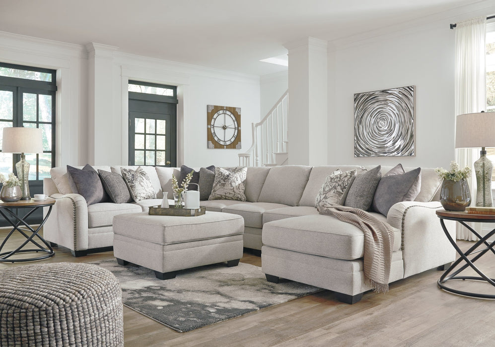 Dellara 5-Piece Sectional with Chaise Huntsville Furniture Outlet