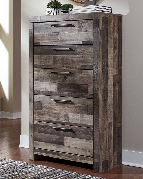 Derekson Five Drawer Chest Huntsville Furniture Outlet