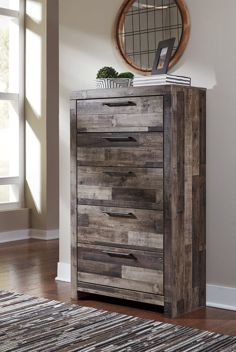 Derekson Five Drawer Chest Huntsville Furniture Outlet