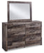 Derekson Full Panel Headboard with Mirrored Dresser, Chest and Nightstand Huntsville Furniture Outlet