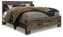 Derekson King Panel Bed with Dresser Huntsville Furniture Outlet