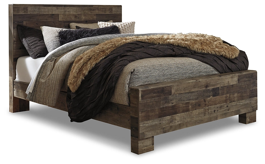 Derekson Queen Panel Bed with Dresser Huntsville Furniture Outlet