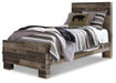 Derekson Twin Panel Bed with Dresser Huntsville Furniture Outlet