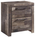 Derekson Two Drawer Night Stand Huntsville Furniture Outlet