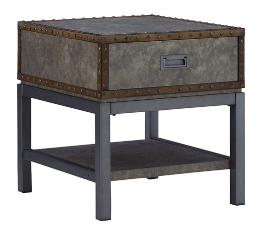 Derrylin Rectangular End Table Huntsville Furniture Outlet