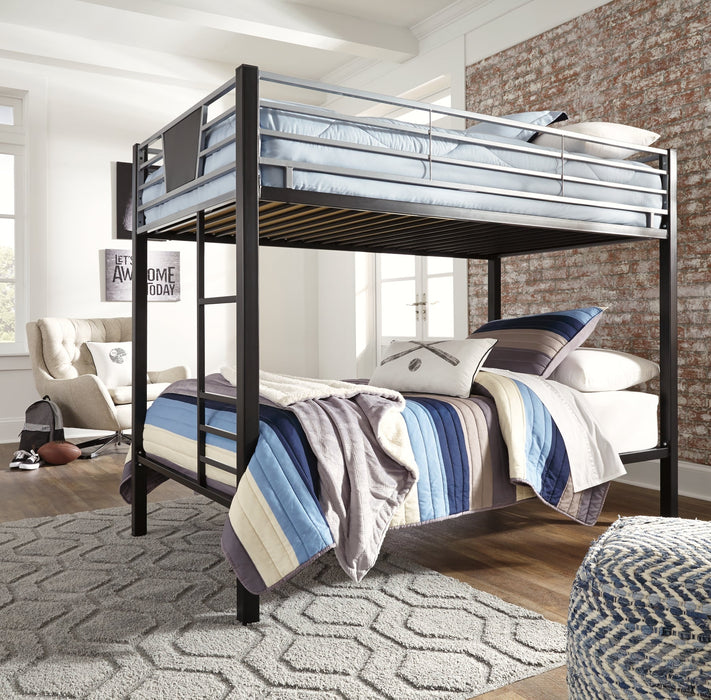 Dinsmore Twin/Twin Bunk Bed w/Ladder Huntsville Furniture Outlet