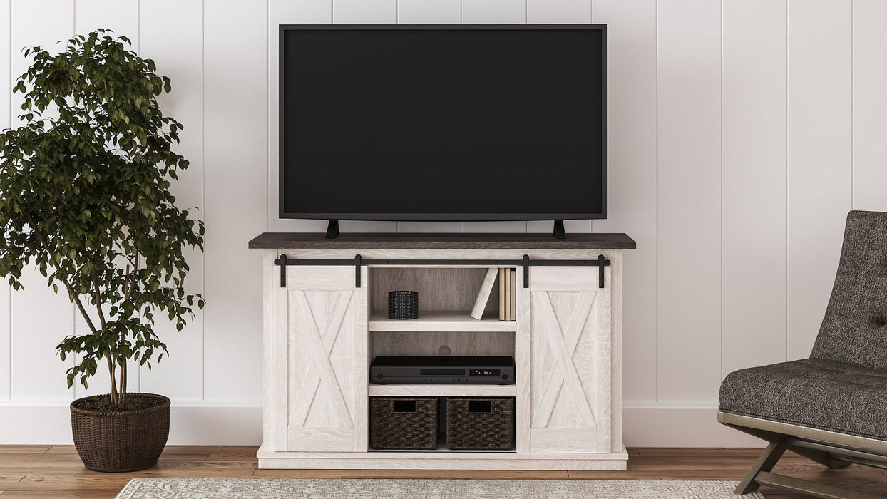 Dorrinson Medium TV Stand Huntsville Furniture Outlet