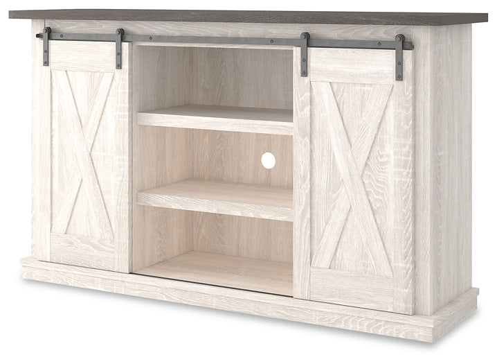 Dorrinson Medium TV Stand Huntsville Furniture Outlet