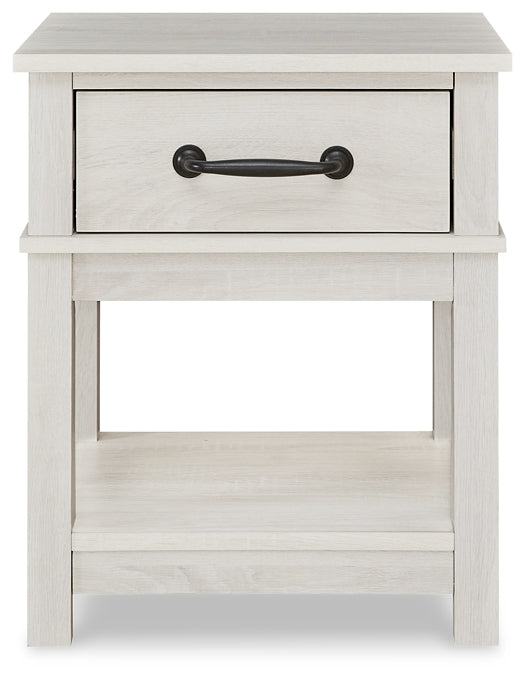 Dorrinson One Drawer Night Stand Huntsville Furniture Outlet