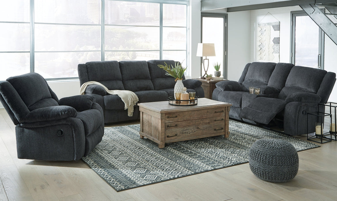 Draycoll Sofa, Loveseat and Recliner Huntsville Furniture Outlet