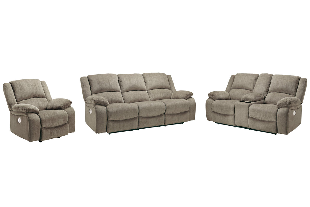 Draycoll Sofa, Loveseat and Recliner Huntsville Furniture Outlet