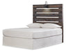 Drystan Full Panel Headboard with Mirrored Dresser, Chest and 2 Nightstands Huntsville Furniture Outlet