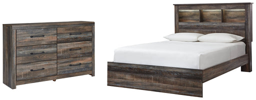 Drystan Queen Bookcase Bed with Dresser Huntsville Furniture Outlet