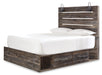 Drystan Queen Panel Bed with 4 Storage Drawers with Dresser Huntsville Furniture Outlet