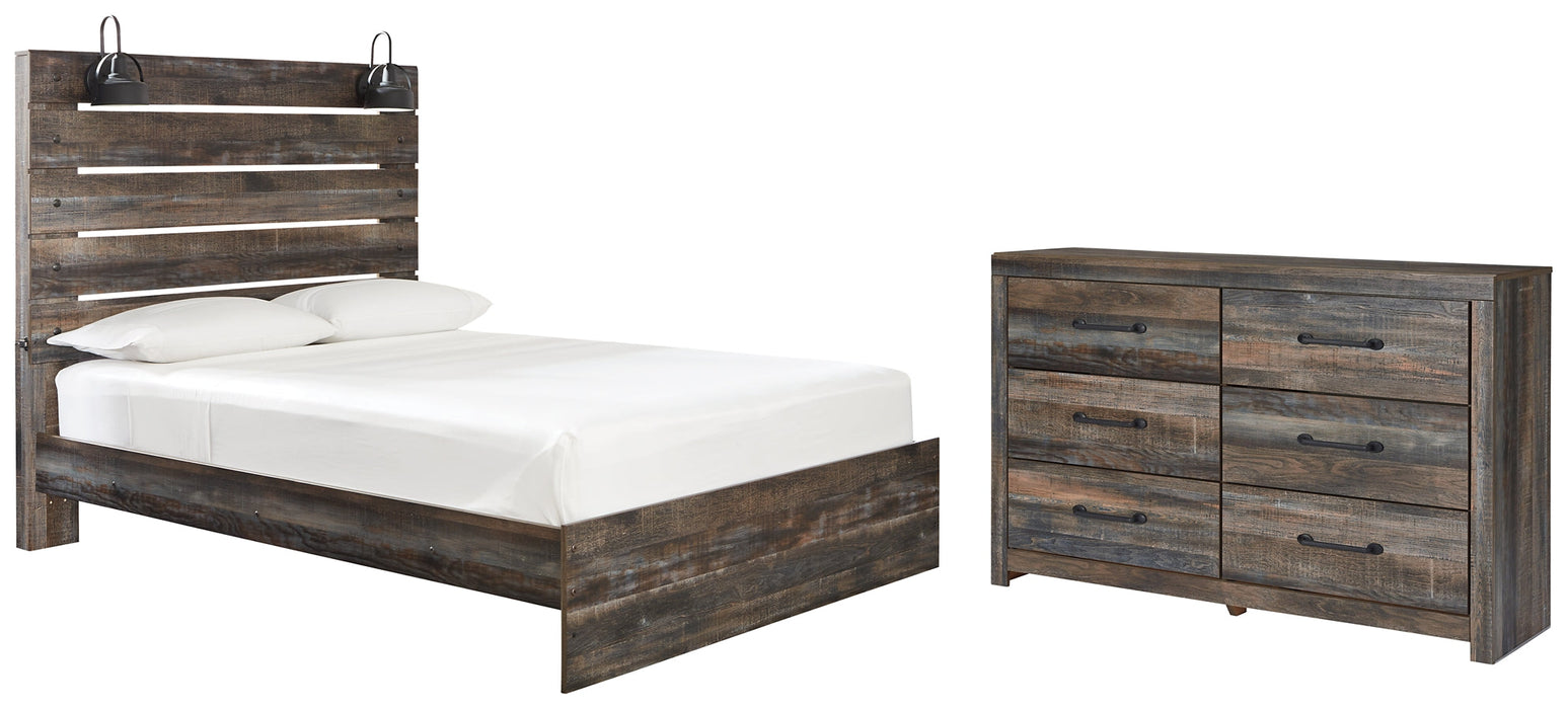 Drystan Queen Panel Bed with Dresser Huntsville Furniture Outlet