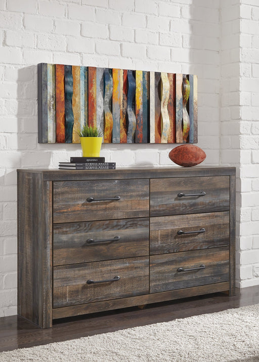 Drystan Queen Panel Headboard with Dresser Huntsville Furniture Outlet