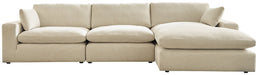 Elyza 3-Piece Sectional with Chaise Huntsville Furniture Outlet