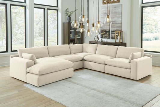 Elyza 5-Piece Sectional with Chaise Huntsville Furniture Outlet