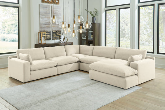 Elyza 5-Piece Sectional with Chaise Huntsville Furniture Outlet