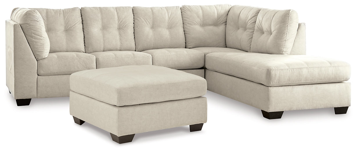 Falkirk 2-Piece Sectional with Ottoman Huntsville Furniture Outlet