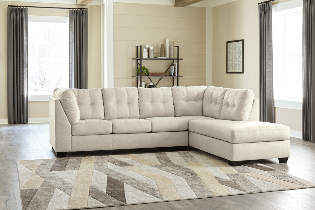 Falkirk 2-Piece Sectional with Ottoman Huntsville Furniture Outlet