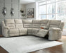 Family Den 3-Piece Power Reclining Sectional Huntsville Furniture Outlet