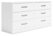 Flannia Six Drawer Dresser Huntsville Furniture Outlet