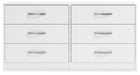 Flannia Six Drawer Dresser Huntsville Furniture Outlet