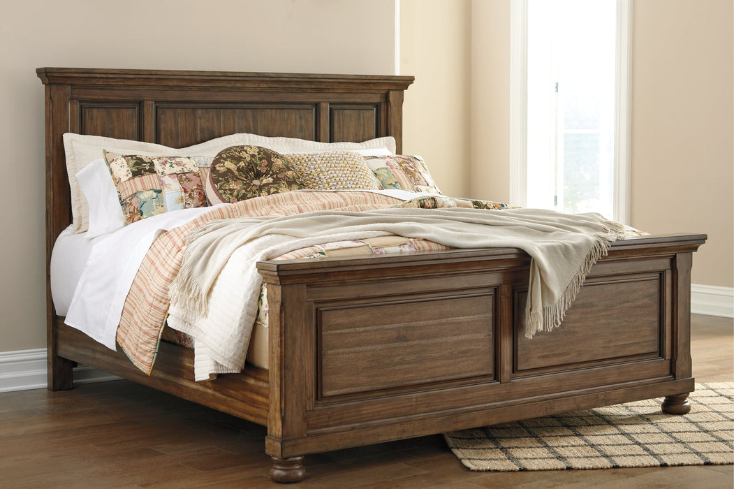 Flynnter Queen Panel Bed with Dresser Huntsville Furniture Outlet