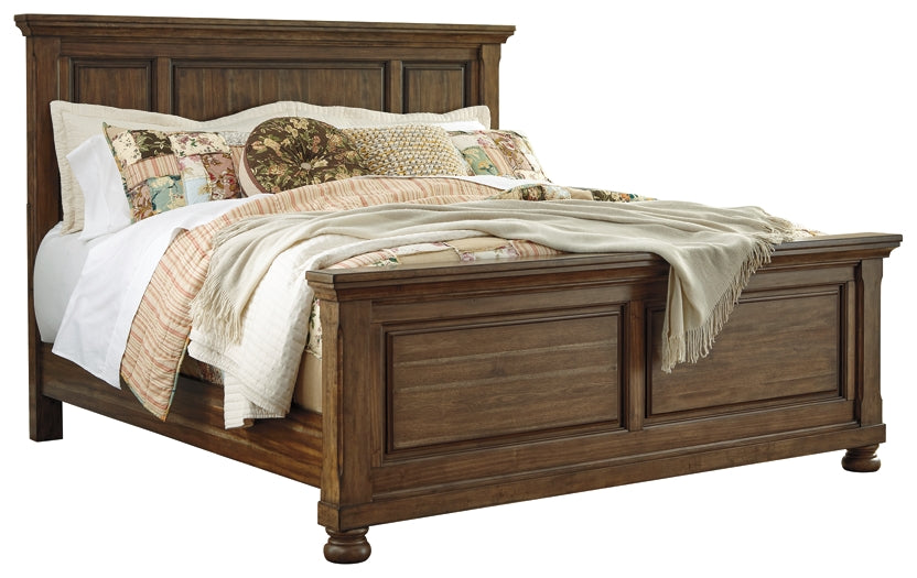 Flynnter Queen Panel Bed with Dresser Huntsville Furniture Outlet