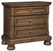 Flynnter Queen Panel Bed with Mirrored Dresser, Chest and 2 Nightstands Huntsville Furniture Outlet