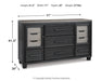 Foyland Queen Panel Storage Bed with Dresser Huntsville Furniture Outlet