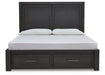 Foyland Queen Panel Storage Bed with Dresser Huntsville Furniture Outlet