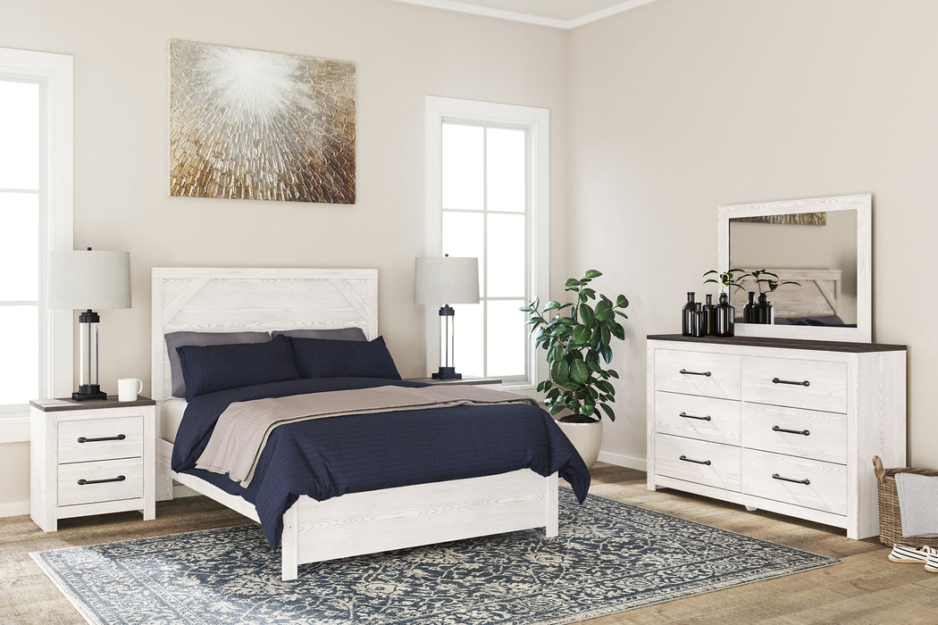 Gerridan Full Panel Bed with Dresser Huntsville Furniture Outlet